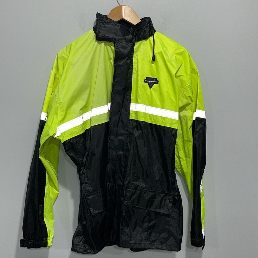 Nelson Rigg Stormrider SR 6000 waterproof windbreaker jacket size M reflective